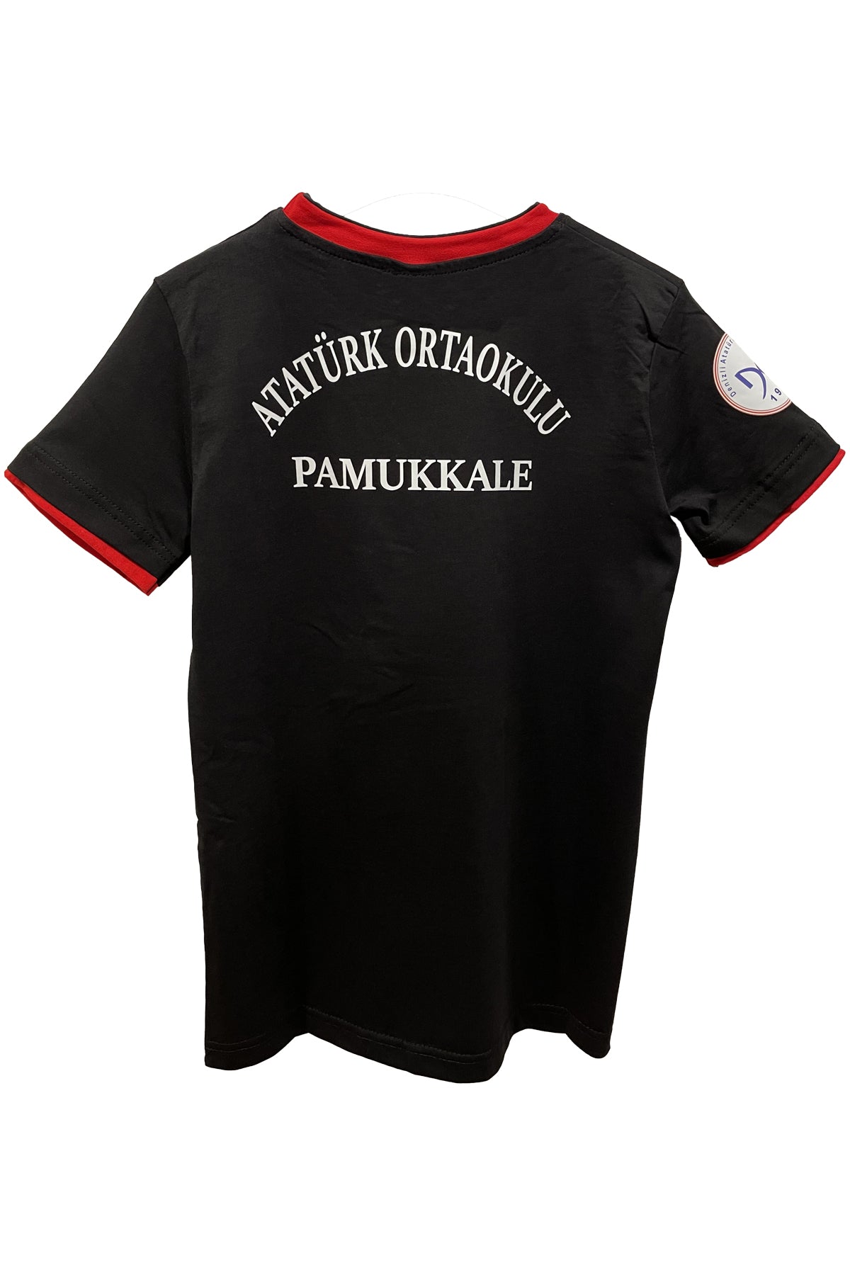 Atatürk Ortaokulu Sıfır Yaka Kısa Kollu Tişört